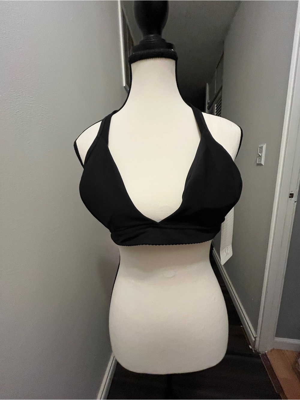 lululemon athletica Black Deep V Wireless Bralette